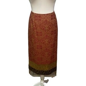 Parisian Fringes Skirt